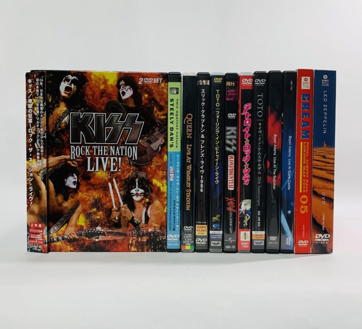 KISS・BRYAN ADAMS・TOTO・LIVE AID／DVD