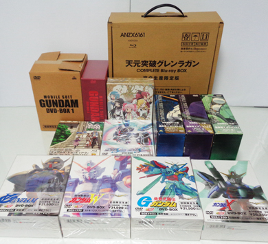 ガンダム DVD-BOX 他