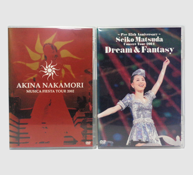 中森明菜　松田聖子 ミュージックDVD