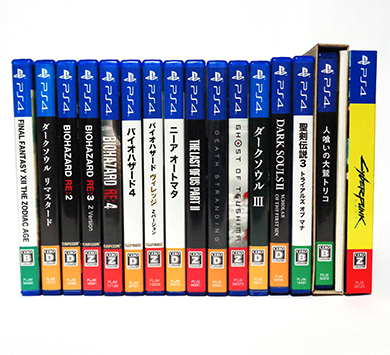 ゲームソフト PS4多数