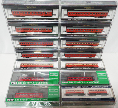 中古 名鉄 モ750形 スカーレット色（M車）