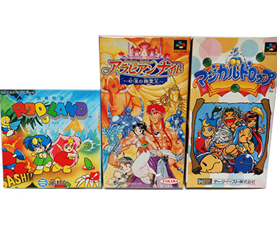 中古ゲームソフト アラビアンナイト 他