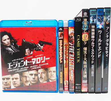 中古Blu-ray エージェント・マロリー 他