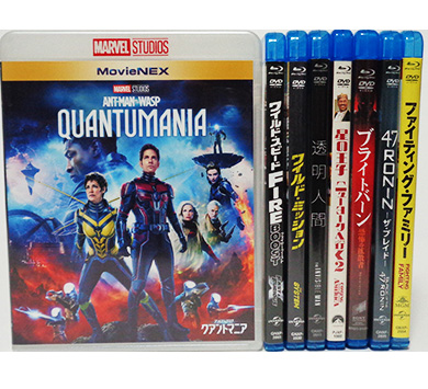 中古DVD・Blu-ray クアントマニア 他